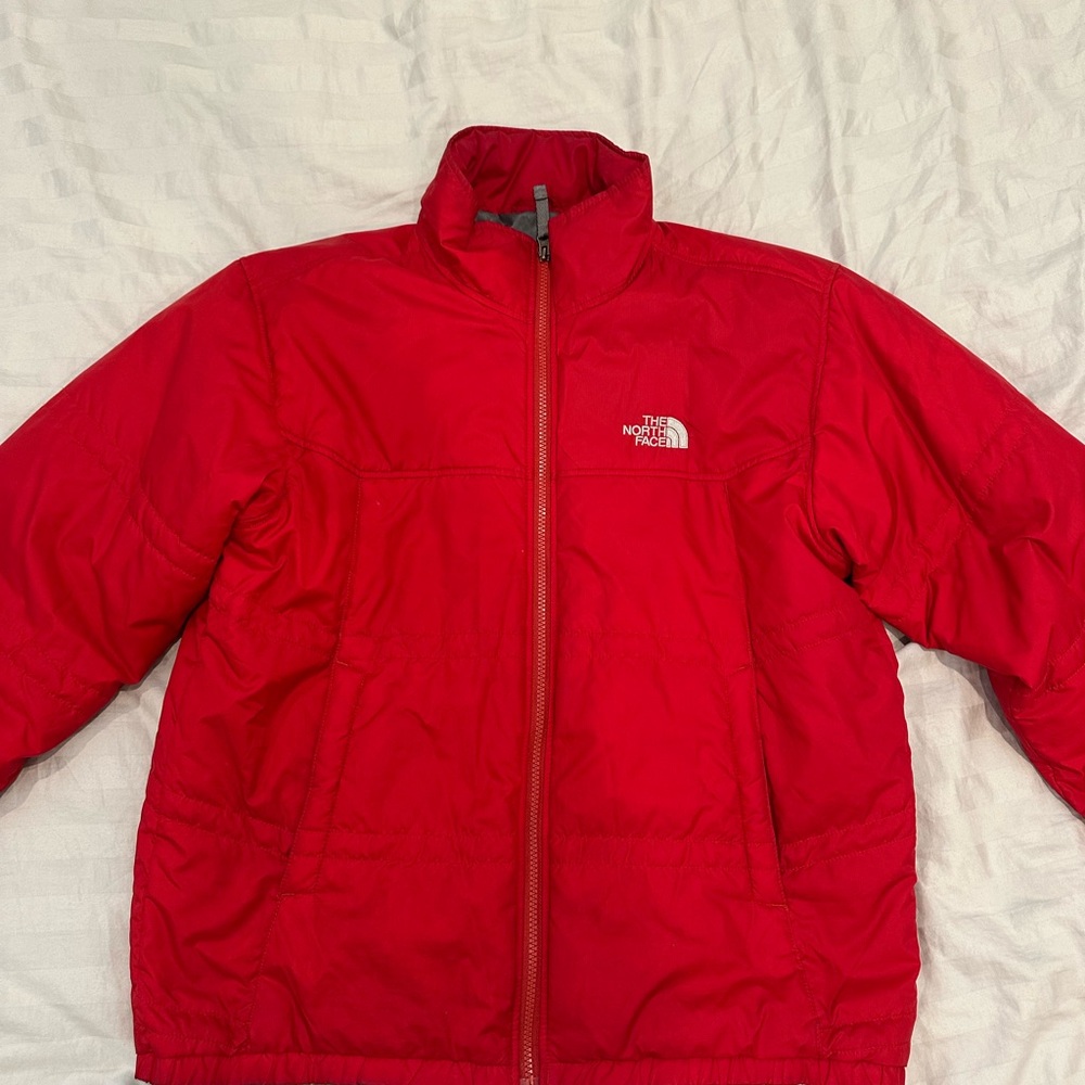 The North Face Vibrant Red Insulated Jacket